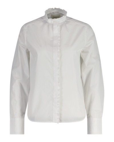 KOŠEĽA GANT REG SOLID FRILL DETAIL SHIRT - Fotografia č. 1