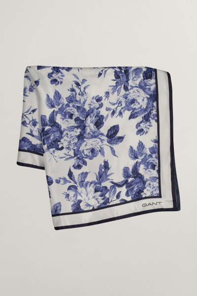 ŠÁTEK GANT VINTAGE ROSE PRINTED SILK SCARF - Fotografie č. 1