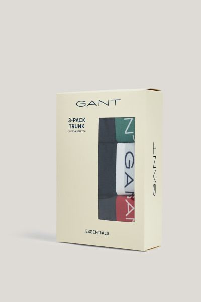 SPODNÁ BIELIZEŇ GANT TRUNK 3-PACK - Fotografia č. 6