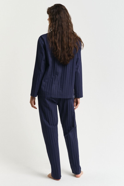 PYŽAMO GANT SATIN STRIPE PAJAMA SET GB - Fotografia č. 3