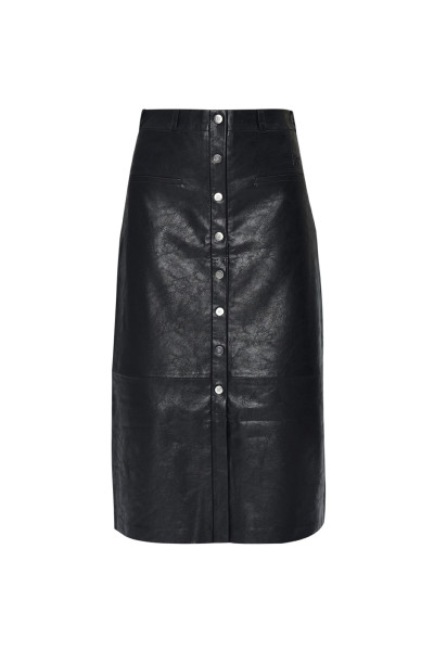 SZOKNYA DKNY VEGAN LEATHER SKIRT - Kép 1