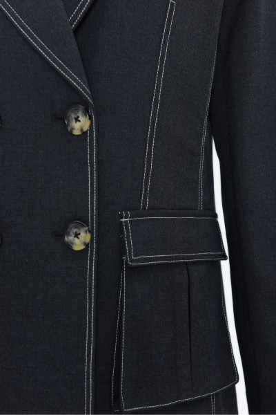 BLEJZR DKNY DOUBLE BREAST BLAZER - Fotografie č. 4