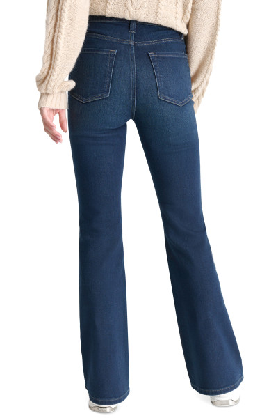 DŽÍNY DKNY HIGH RISE FLARE - Fotografie č. 3