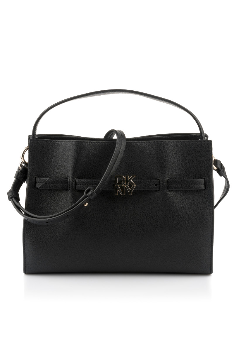 Retikül Dkny Bushwick Sm Top Hand Blk/Gold