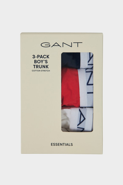 SPODNÍ PRÁDLO GANT TRUNK 3-PACK - Fotografie č. 3