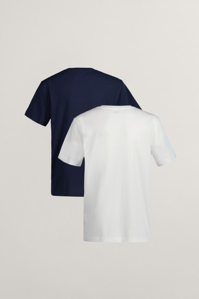 SPODNÍ PRÁDLO GANT C-NECK T-SHIRT 2-PACK - Fotografie č. 3