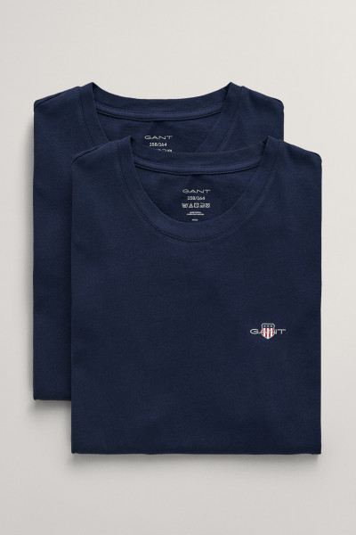 SPODNÍ PRÁDLO GANT C-NECK T-SHIRT 2-PACK - Fotografie č. 1