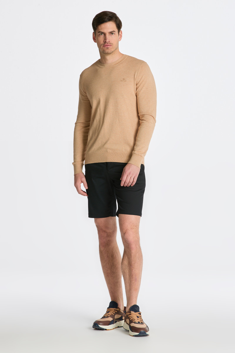 E-shop ŠORTKY GANT SLIM SPORTS SHORTS BLACK