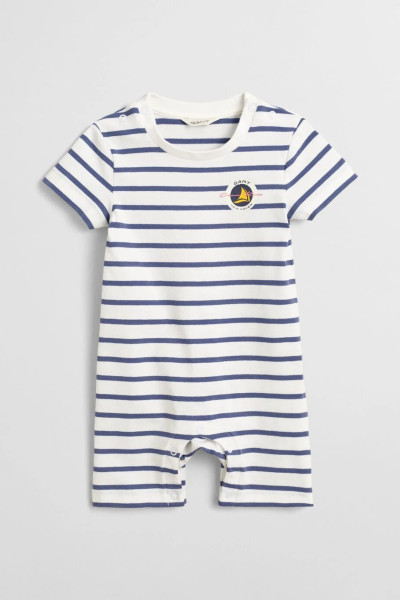 BODY GANT STRIPED JERSEY ROMPER - Kép 1