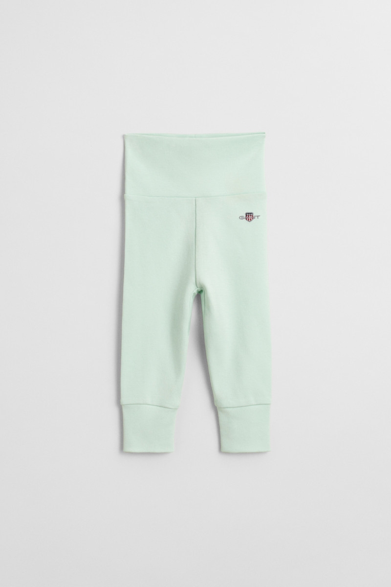 LEGÍNY GANT SHIELD LEGGINGS FADED MINT