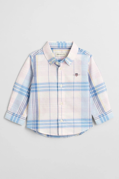 KOŠEĽA GANT CHECKED OXFORD BD LS SHIRT - Fotografia č. 1
