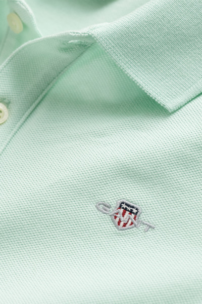 POLOKOŠILE GANT SHIELD SS PIQUE - Fotografie č. 2