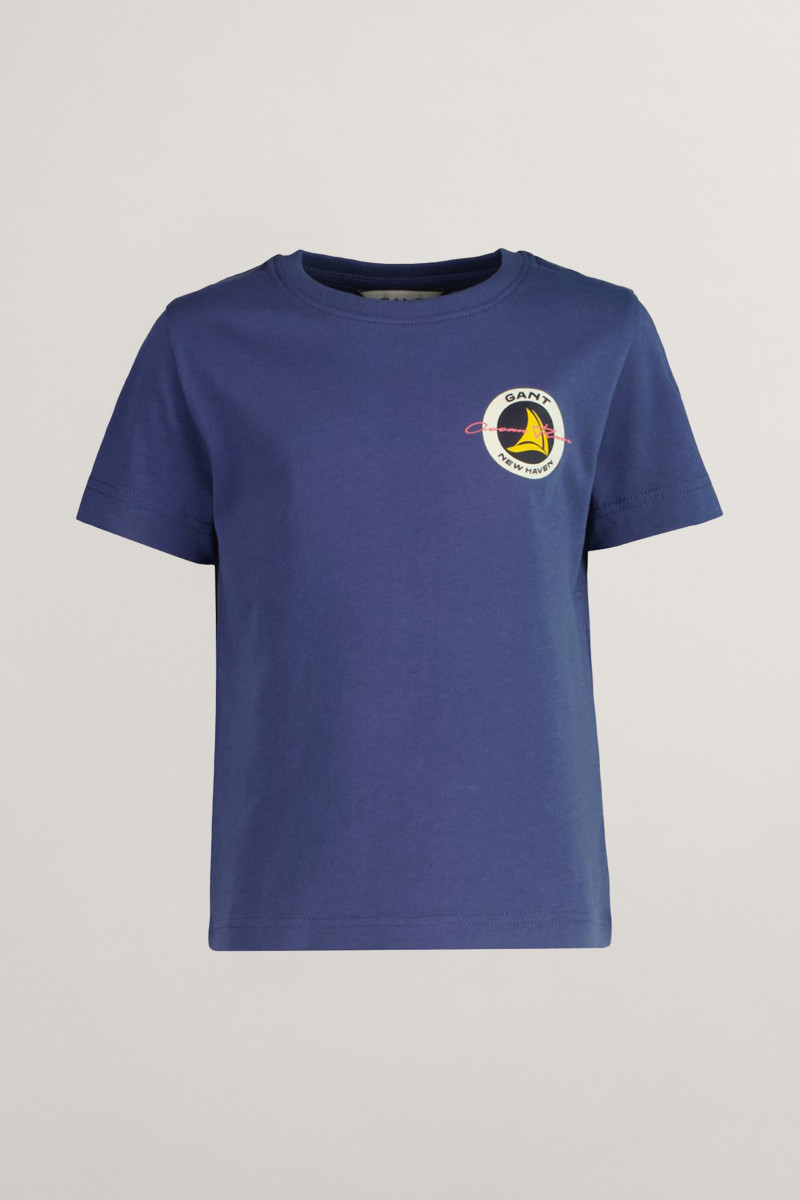 TRIČKO GANT SAILING GRAPHIC T-SHIRT DUSTY NAVY