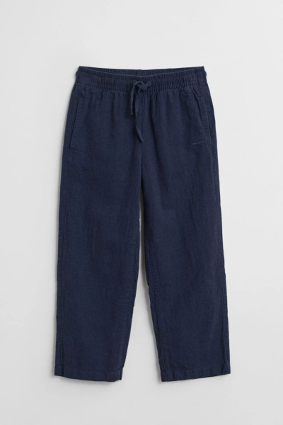 NADRÁG GANT COTTON LINEN PANTS - Kép 1