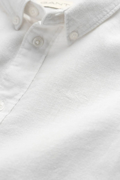 KOŠILE GANT COTTON LINEN BD LS SHIRT - Fotografie č. 2