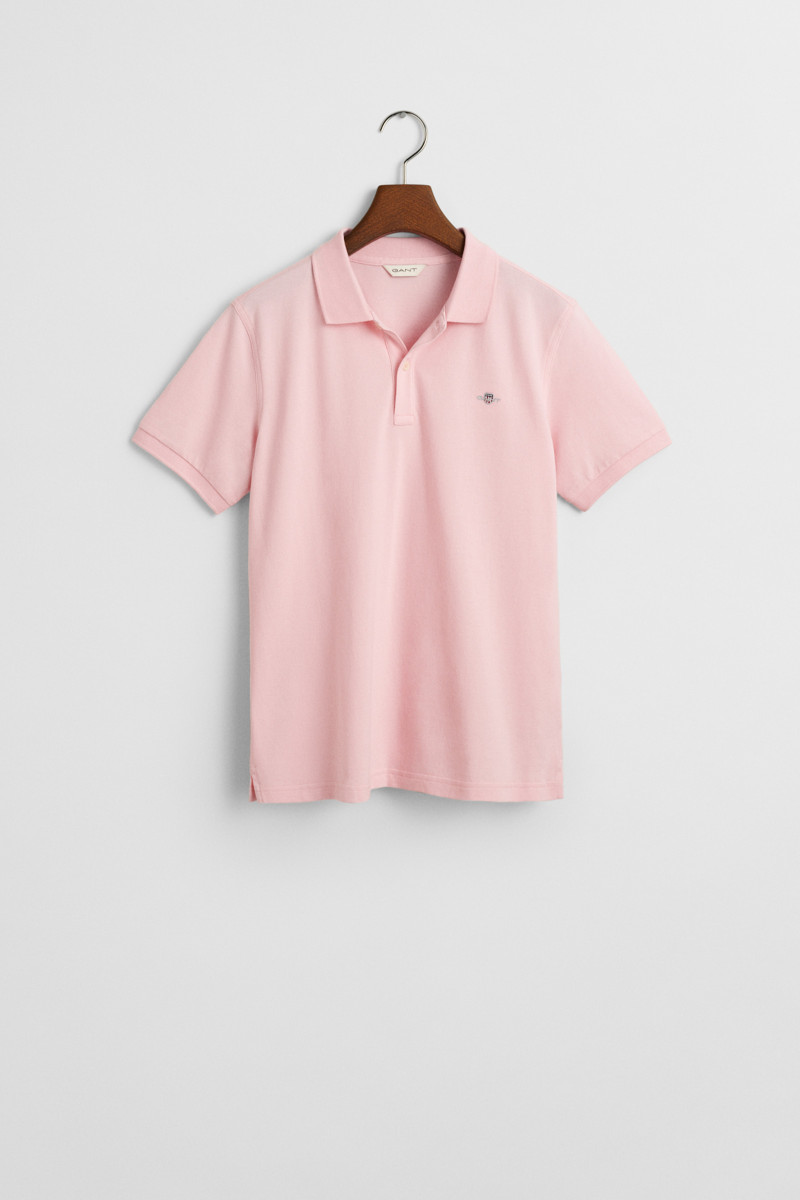 POLOKOŠILE GANT SHIELD SS PIQUE BLUSHING PINK