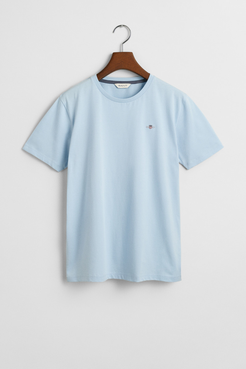 E-shop TRIČKO GANT SHIELD SS T-SHIRT CALMING BLUE