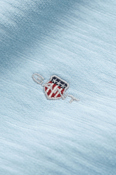 MIKINA GANT SHIELD COTTON SLUB C-NECK - Fotografia č. 2