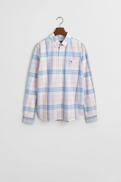 KOŠEĽA GANT CHECKED OXFORD BD LS SHIRT - Fotografia č. 1