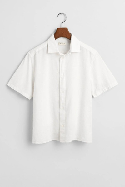 KOŠEĽA GANT COTTON LINEN SS SHIRT - Fotografia č. 1