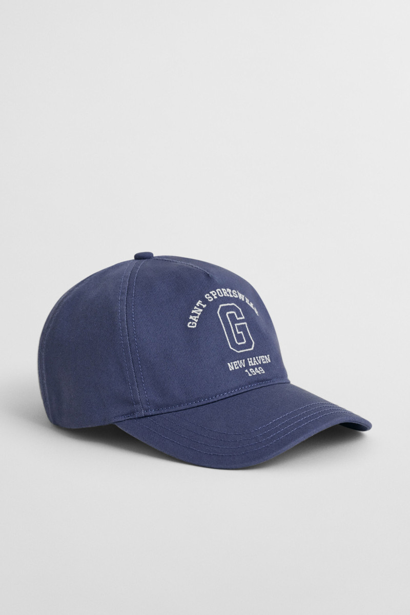 E-shop KŠILTOVKA 7-16 LET GANT SPORTSWEAR ARCH CAP DUSTY NAVY