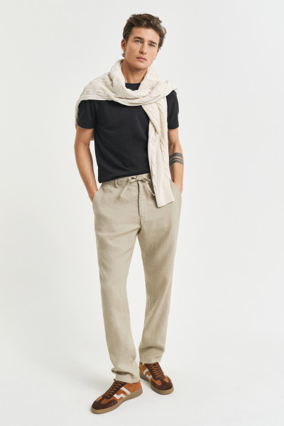 NADRÁG GANT RELAXED LINEN DS PANTS - Kép 1