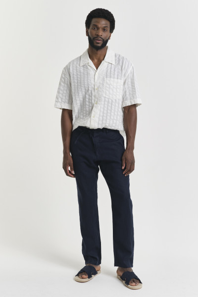 NADRÁG GANT RELAXED LINEN DS PANTS - Kép 1