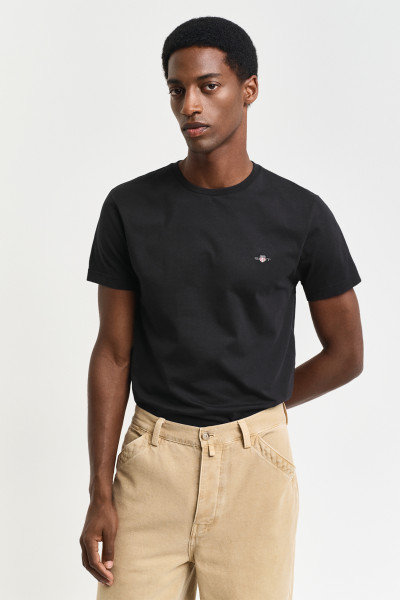 PÓLÓ GANT SLIM SHIELD SS T-SHIRT - Kép 1