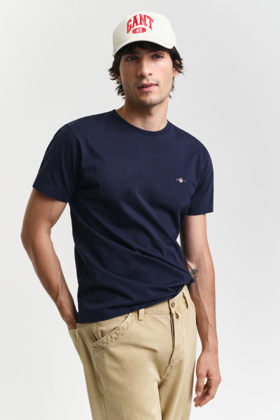 PÓLÓ GANT SLIM SHIELD SS T-SHIRT - Kép 1
