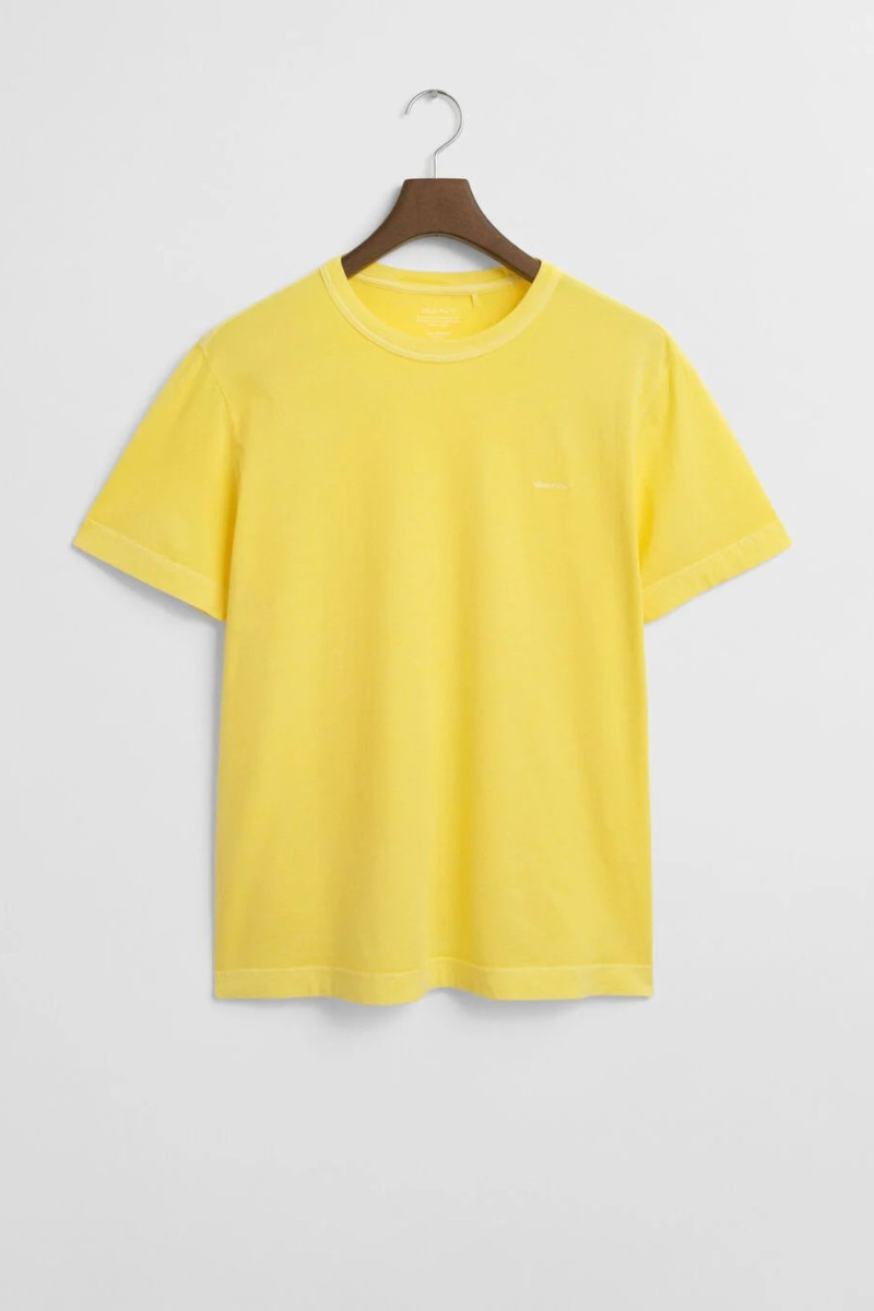 E-shop TRIČKO GANT SUNFADED SS TSHIRT BANANA YELLOW
