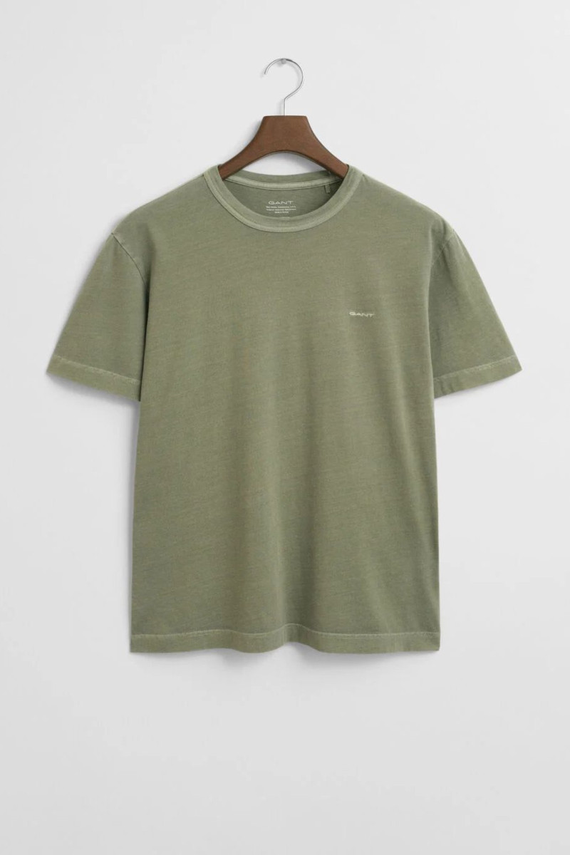 E-shop TRIČKO GANT SUNFADED SS TSHIRT KALAMATA GREEN