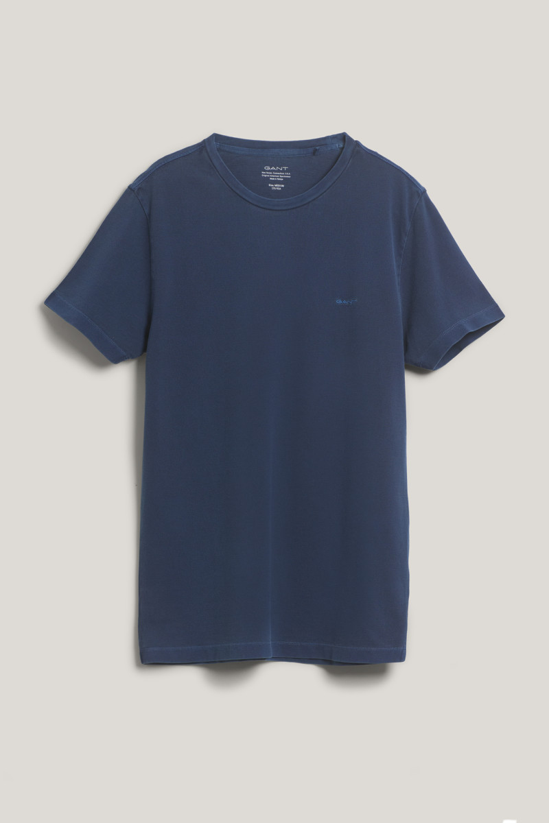 TRIČKO GANT SLIM SUNFADED SS PIQUE TSHIRT PERSIAN BLUE
