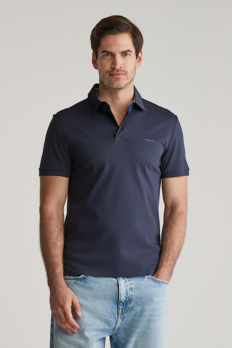 E-shop POLOKOŠILE GANT MERCERISED SS POLO EVENING BLUE