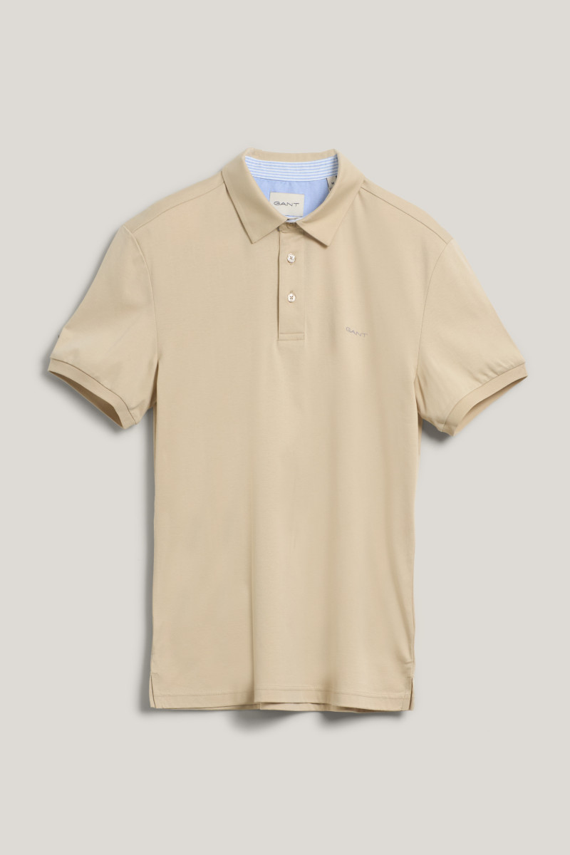 E-shop POLOKOŠILE GANT MERCERISED SS POLO SILKY BEIGE