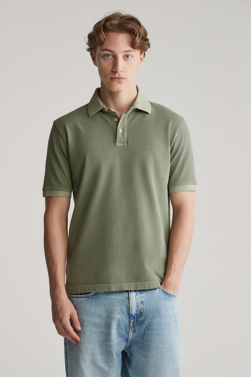E-shop POLOKOŠILE GANT SUNFADED SS POLO KALAMATA GREEN