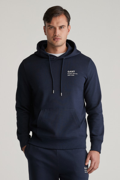 MIKINA GANT SCRIPT GRAPHIC SWEAT HOODIE - Fotografie č. 1