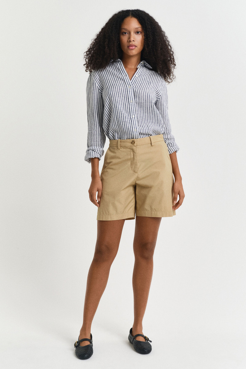 ŠORTKY GANT LIGHTWEIGHT CHINO SHORTS OAK BEIGE