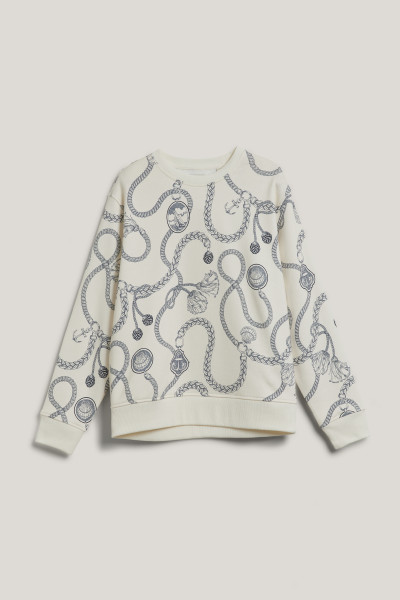 MIKINA GANT SAILING PRINT C-NECK SWEAT - Fotografia č. 1