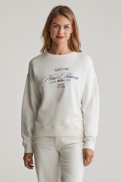 MIKINA GANT GRAPHIC C-NECK SWEAT - Fotografie č. 1
