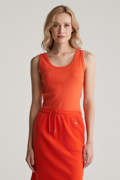 TOP GANT SLIM RIBBED TANK TOP - Kép 1