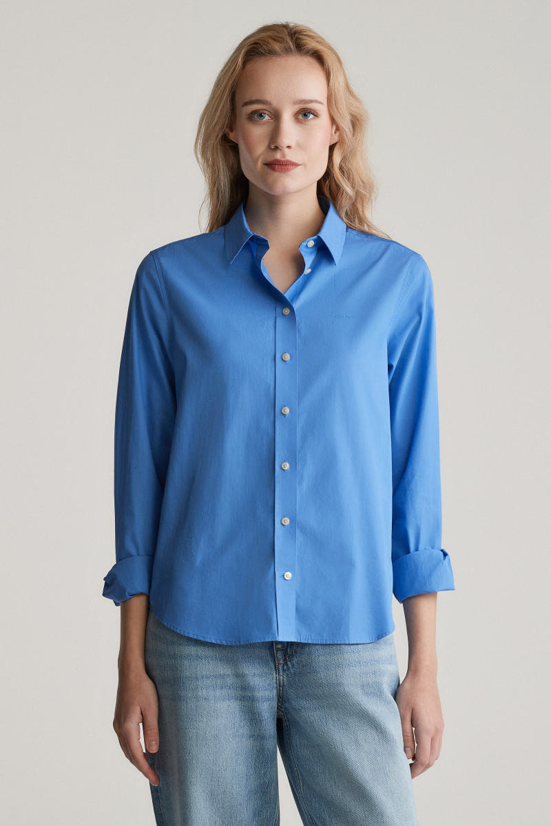 KOŠILE GANT REG POPLIN SHIRT PERFECT BLUE