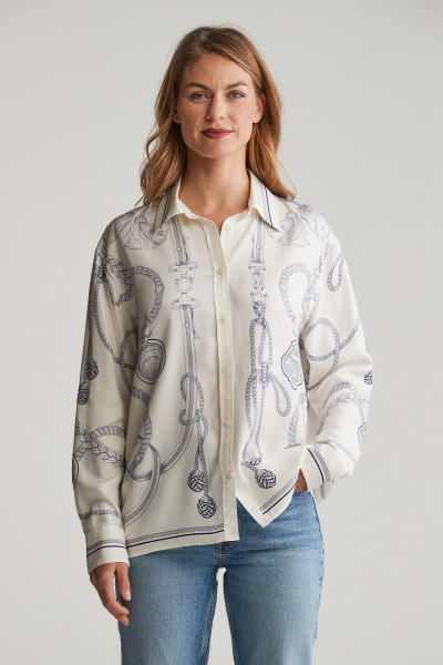 ING GANT REL SAILING PRINT SHIRT - Kép 1