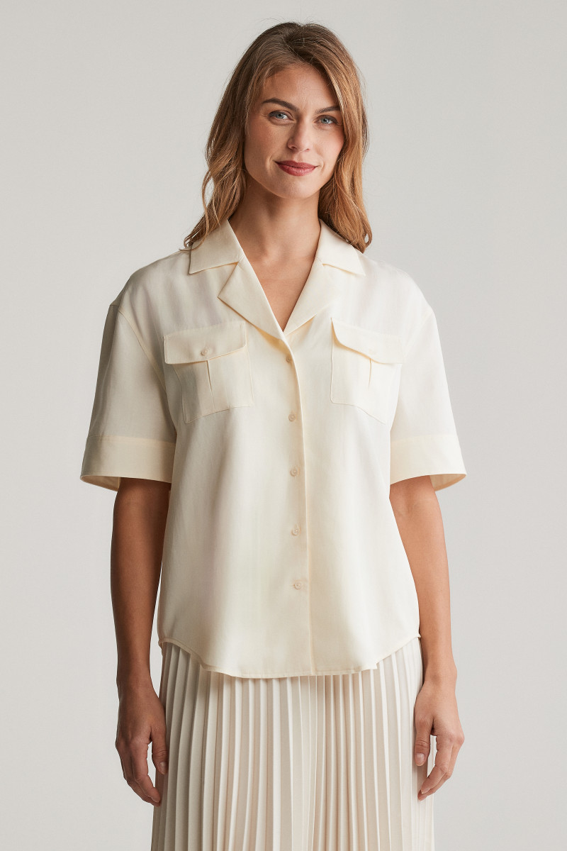 KOŠILE GANT REL POCKET SHIRT CREAM