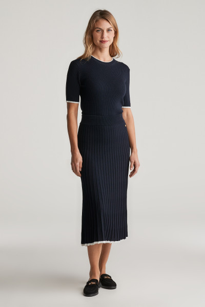 SZOKNYA GANT KNITTED VISCOSE SKIRT - Kép 1