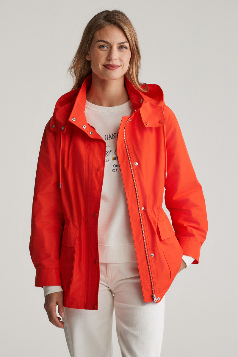 BUNDA GANT WIND JACKET ORANGE RED