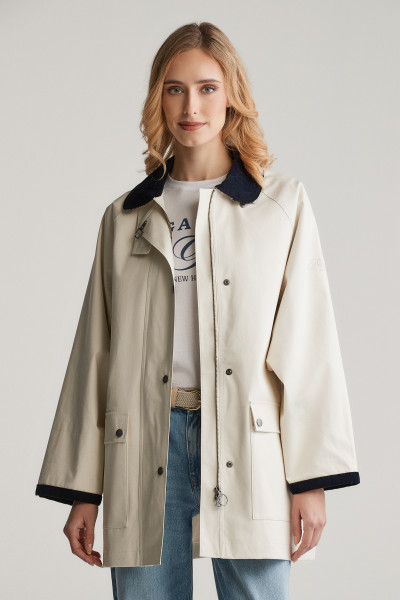 DZSEKI GANT REL CORDUROY COLLAR JACKET - Kép 1