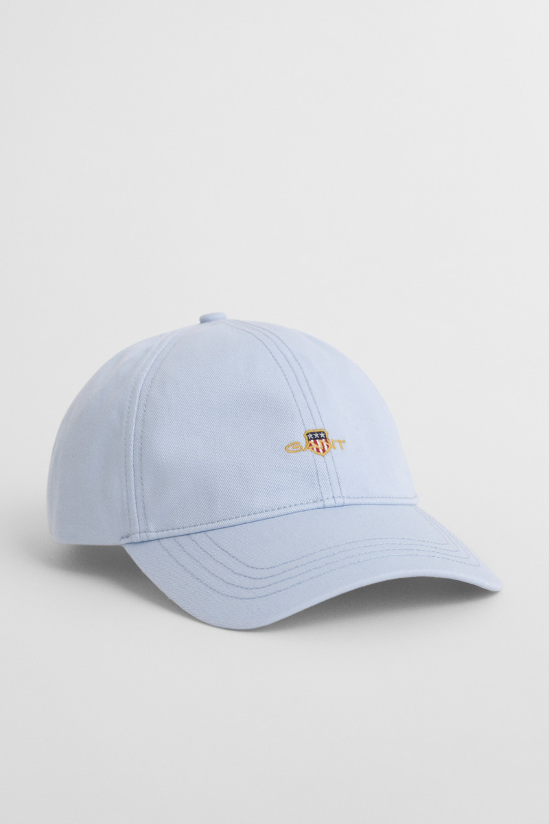 E-shop KŠILTOVKA GANT SHIELD COTTON TWILL CAP FRESH BLUE