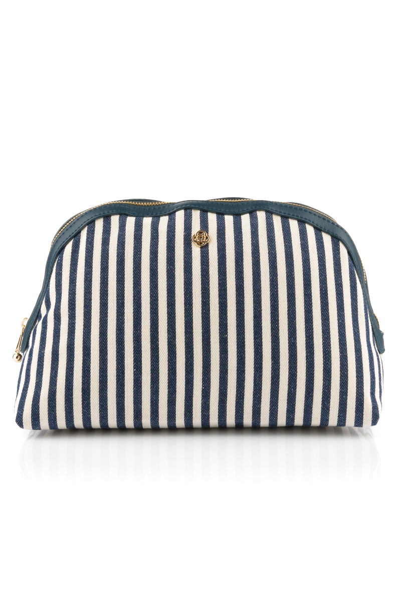 KOSMETICKÁ TAŠKA GANT HICKORY STRIPE WASH BAG EVENING BLUE