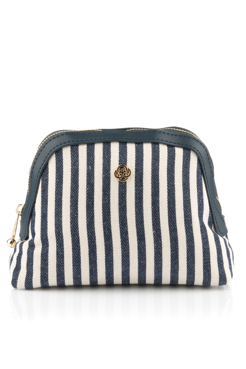 KOSMETICKÁ TAŠKA GANT HICKORY STRIPE MAKE UP BAG EVENING BLUE