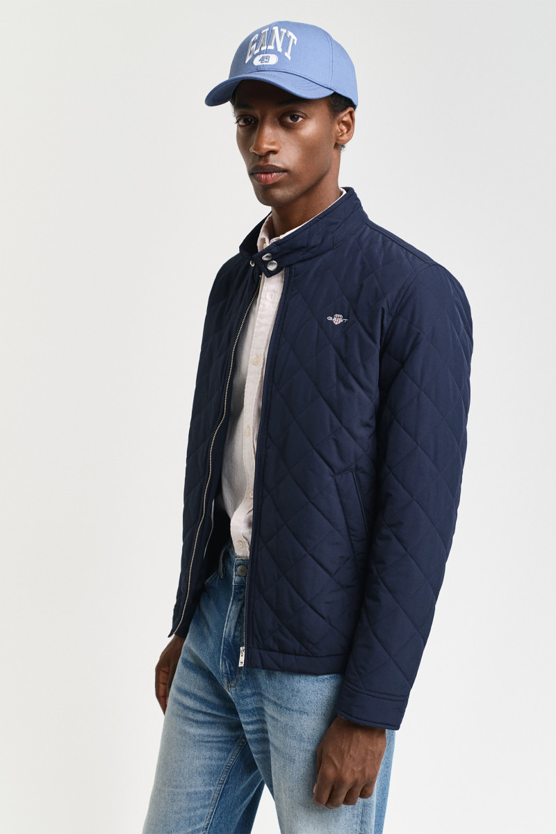 BUNDA GANT QUILTED WINDCHEATER EVENING BLUE